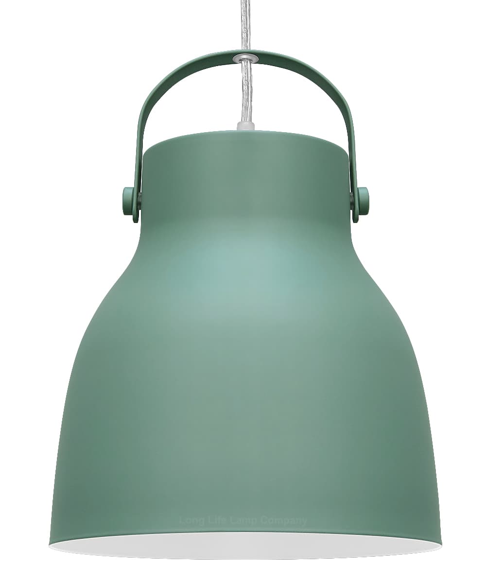 Modern Ceiling Pendant Light Green Shade M0150