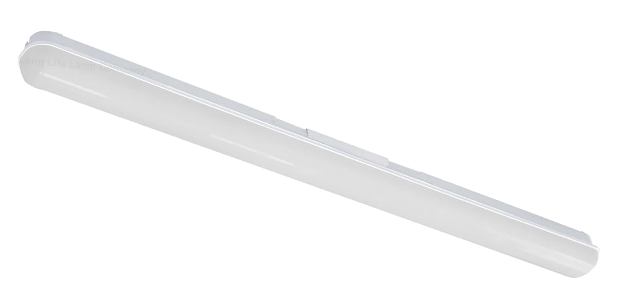 40w LED Batten Light 3ft Opal Integrated Tube Light Cool White 6500K Ceiling Fitting IP44 BA40WCW