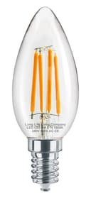 4w LED Candle E14 Filament Light Bulb Small Edison Screw Clear Glass 1800 Kelvin 2 Pack
