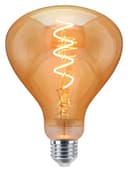 LED Vintage Classic Filament Light Bulb Gold Glass Tear Drop 4w E27 Coil R125