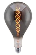  4w LED Vintage Filament Bulb Smoked Glass Tear Drop Classic Edison Coil Light Bulb E27 PS160GREY