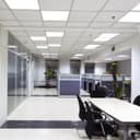 40w White Body LED Ceiling Panel Light 600 x 600 Flat 6500K