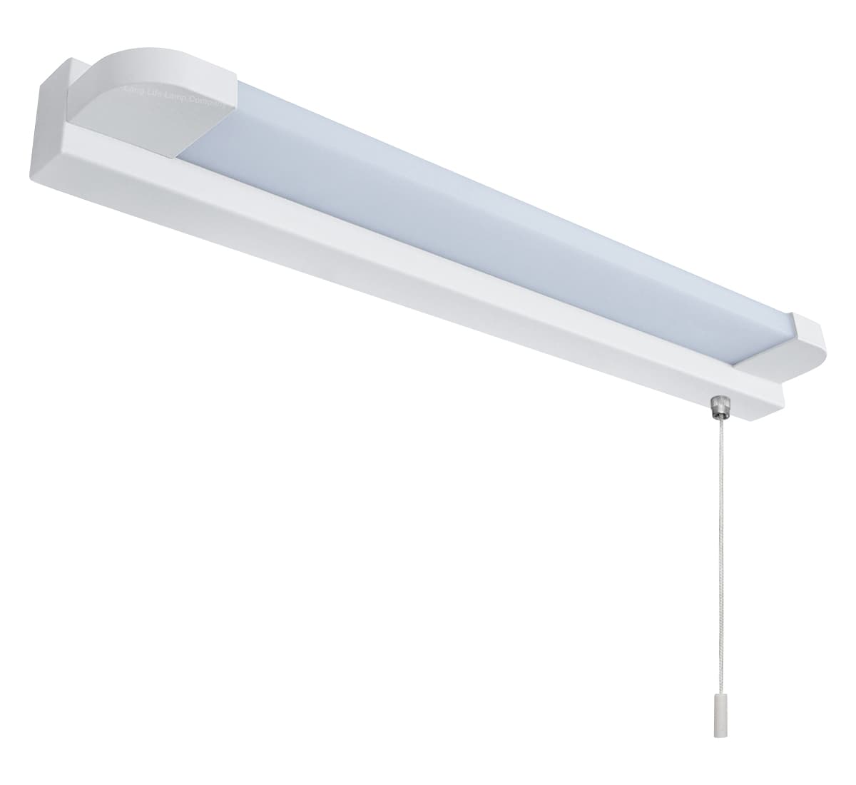 7w LED Bathroom Mirror Wall Light With Pull Cord Cool White 6500k IP44 ML17