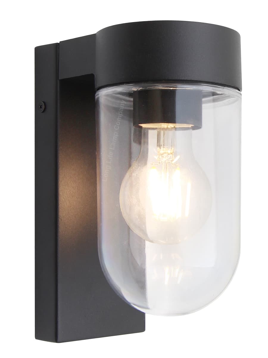 Modern Garden Outdoor Black Wall Light Lantern ZLC367B