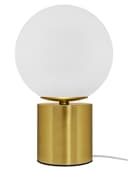 Modern Vintage Brass Table Lamp Frosted Globe Glass Shade H3139