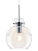 Modern Clear Glass Globe Ceiling Pendant Light Ball Lamp Shade H3132