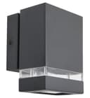 Modern Garden Outdoor Single Black Wall Light ZLC369B