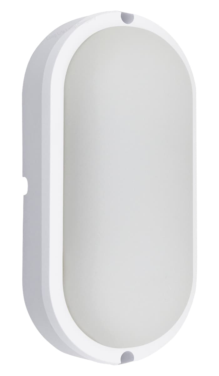 15w Oval LED Bulkhead Light 6500K Cool White DPJ0200W