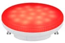 3W RED GX53 LED Light Bulb Replacement for CFL Round
