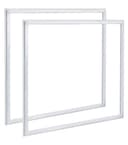 2 x 40w LED Recessed Ceiling Panel Frame Border Edge Light Cool White 6500k 600 x 600