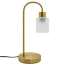 Modern Vintage Antique Brass Table Lamp Frosted Glass Shade T508