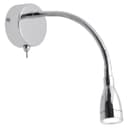  LED Indoor Bedside Reading Wall Light 2W 6000K Chrome H3145