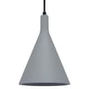 Ceramic Ceiling Pendant Light Grey Gypsum Lamp Shade