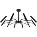 10 Lamp Ceiling Black Cluster Sputnik Pendant Light Adjustable Beam Angle K405 With G9