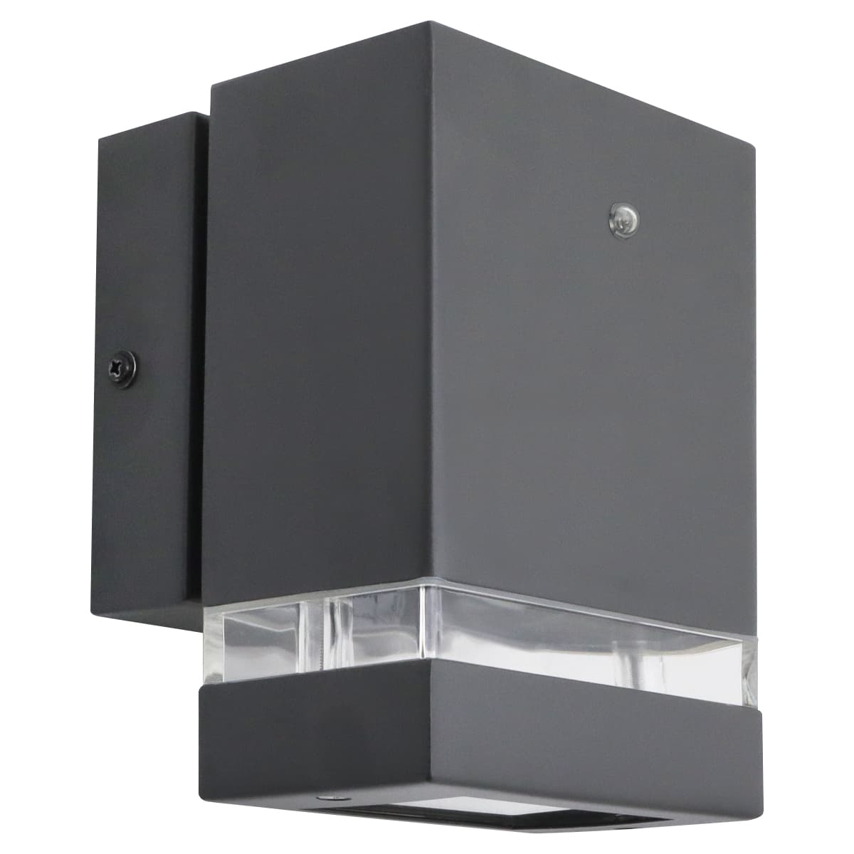 Downward Outdoor Dusk Till Dawn Wall Light IP44 Anthracite Black Automatic Sensor ZLC373DTD