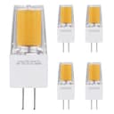 5 x G4 12v LED Bulbs Warm White 3w Replacement for 30w Halogen Capsule Light 2pin AC/DC