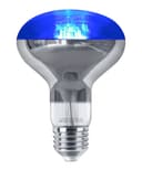 8w LED R80 Reflector Light Bulb E27 Blue Replacement For Halogen Spots
