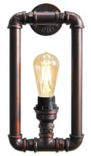 Vintage Industrial Water Pipe Wall Light Rustic Lamp 