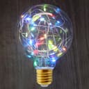 1w E27 LED Globe Decorative Light Bulb RGB G95