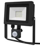 20w LED PIR Flood Light IP65 Outdoor Security Light with Motion Sensor Cool White