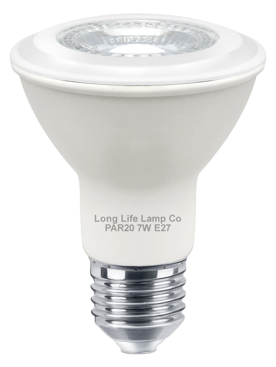 PAR20 7w Cool White 38 Degree  Beam
