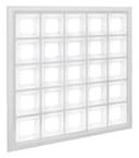 40w LED Panel 600 X 600 Recessed Ceiling Light 6500K 25 Sections Modular Replacement 25SP40W