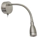 LED Bedside Reading Wall Light Switched Flexible Arm Headboard Light H3035 Cool White 