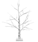 LED Indoor Christmas Tree White 60cm 3000k Light Dual Mains and Battery Operated TREE03