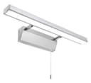 7w LED Bathroom Mirror Wall Light With Pull Cord Cool White 6500k IP20