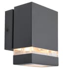 Modern Garden Outdoor Single Black Wall Light ZLC369B