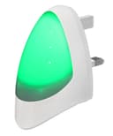 Automatic Green LED Night Light Plug In Energy Saving Dusk 2 Dawn 