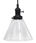 Glass Ceiling Lamp Shade Pendant Light with ST58 LED 4w E27 