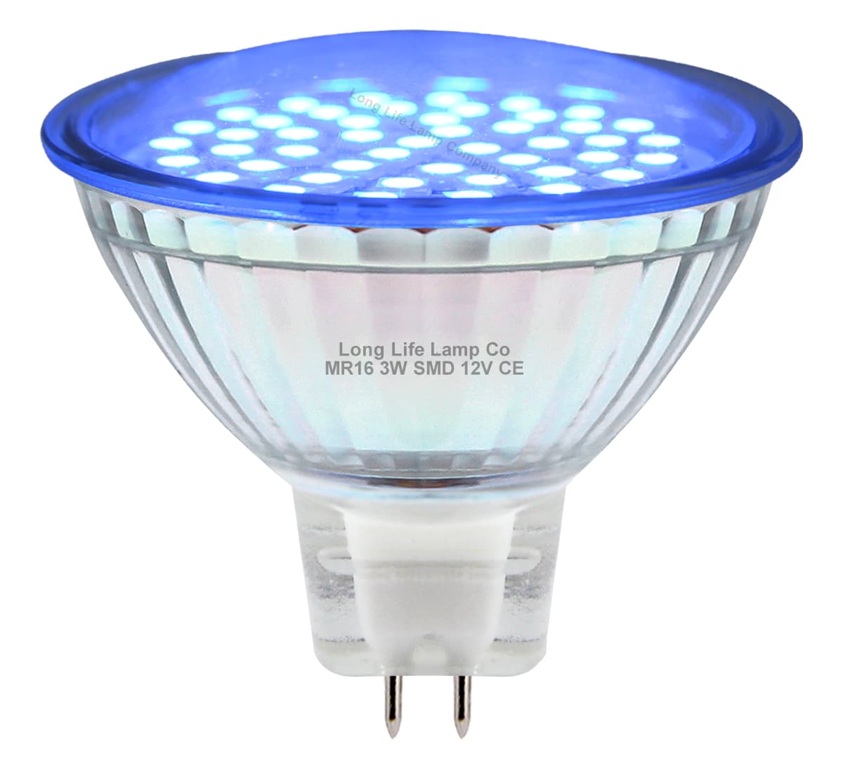  3w MR16 LED Blue Low Voltage Spot light Bulb 12V