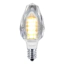 4w Crystal LED Candle Bulb E14 Warm White 