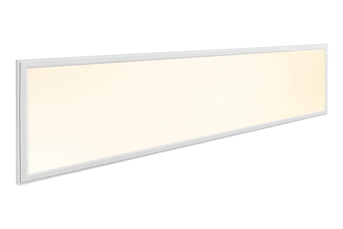40w LED Ceiling Panel 1200x300 Flat Warm White 3500k 