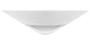 Modern Half Round Moon White Ceramic Contemporary Indoor Wall Light Lamp