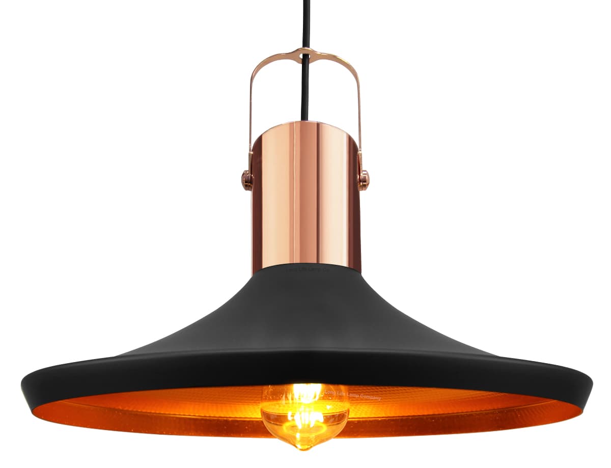 Retro Vintage Industrial Black Metal Hanging Ceiling Pendant Light Shade