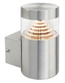 3w Modern LED Outdoor Garden Wall Light Stainless Steel IP44 Warm White ZLC044