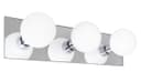 Modern IP44 Opaque 3 Globe Indoor Wall Light M0220
