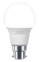 9W LED A60 Light Bulb Bayonet B22 Cool White 6500K
