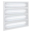 48w LED Panel 600 x 600 Ceiling Light 6500k Recessed 4 Sections Back Light