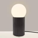 Modern Opaque Globe Opal Sphere Glass Table Lamp H3014