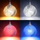 Vintage Glass Globe Ceiling Hanging Pendant Light Shade Mosaic Lighting 