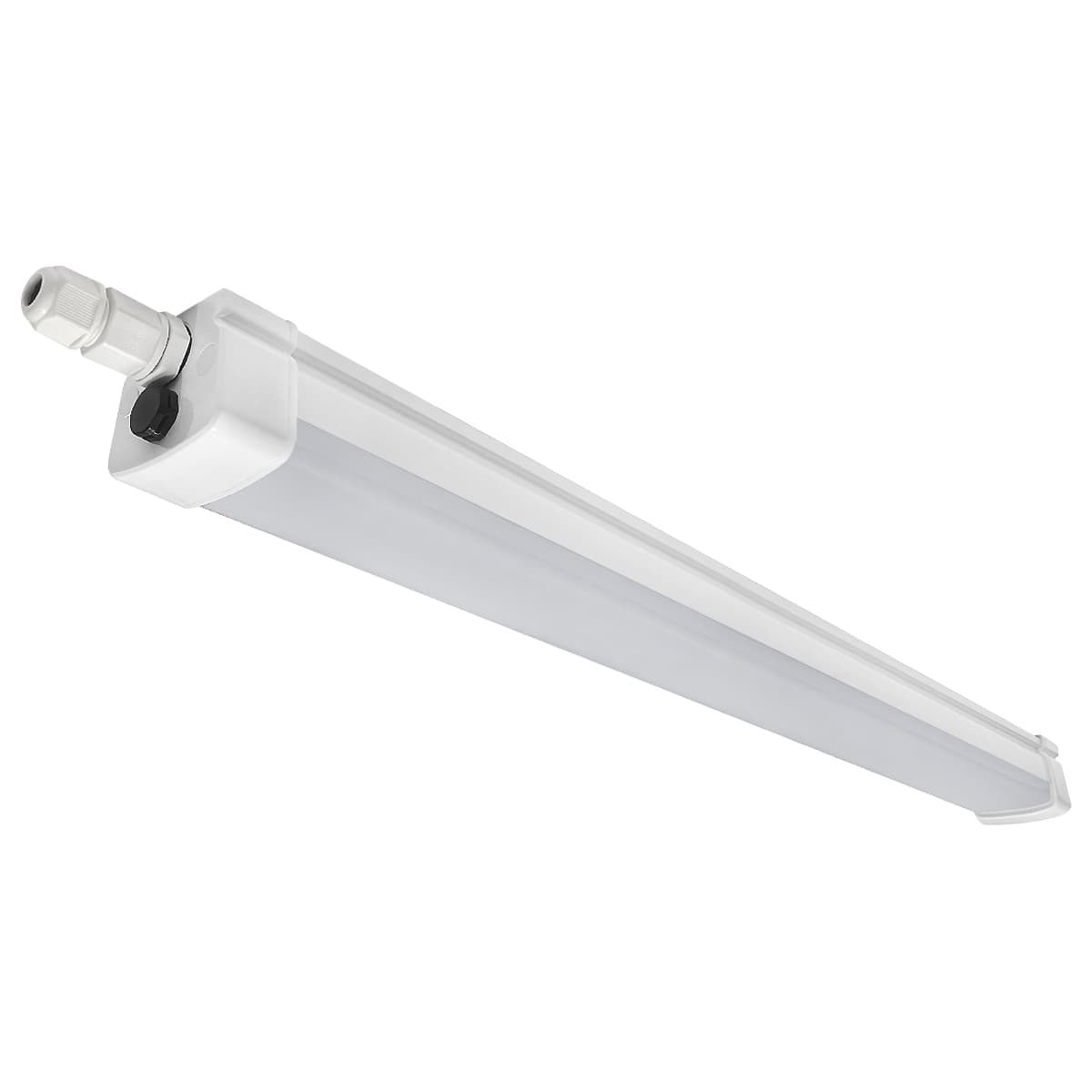 18w 2ft Industrial LED Batten Tube Light IP Rated Cool White T8 Fluorescent Replacement 
