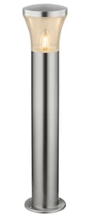 Modern LED Bollard Light Stainless ZLC310K with Warm White 5w E27 Clear Candle