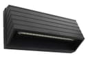 Modern LED Wall Light Down or Up Path Brick Surface Mount Light Matt Black Cool White ZLC039CW 