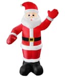 Outdoor Santa Claus Self Inflating with Plug 6ft Father Christmas LED Illuminated