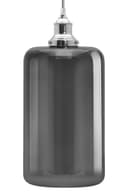 Modern Glass Smokey Grey Pendant Light M0208