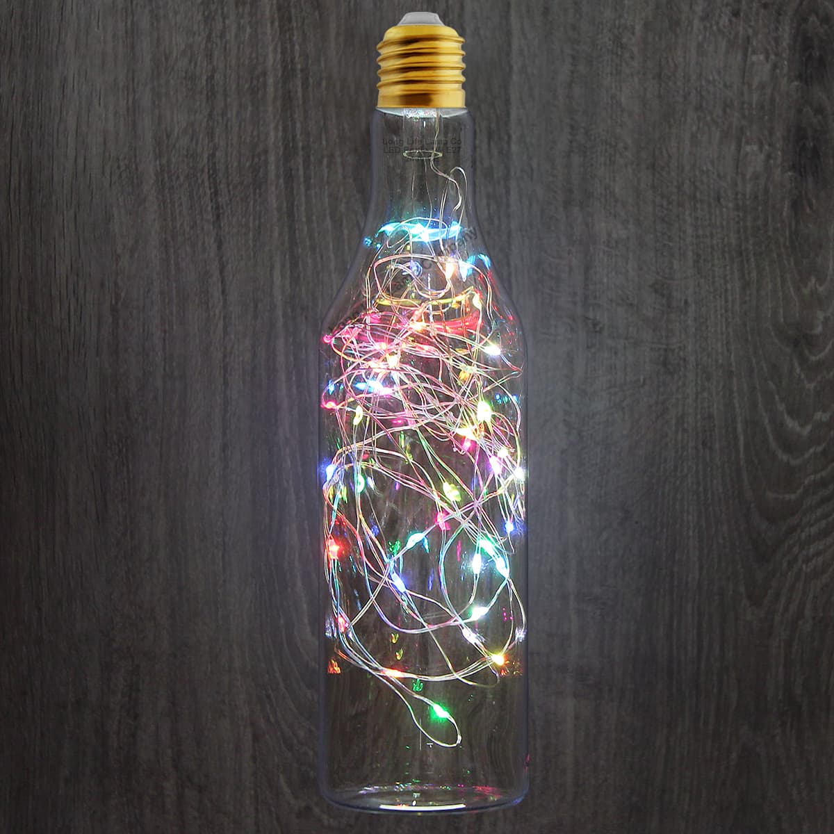 1w Glass LED Bottle RGB Fairy String Decorative Filament Light Bulb E27 Edison Screw