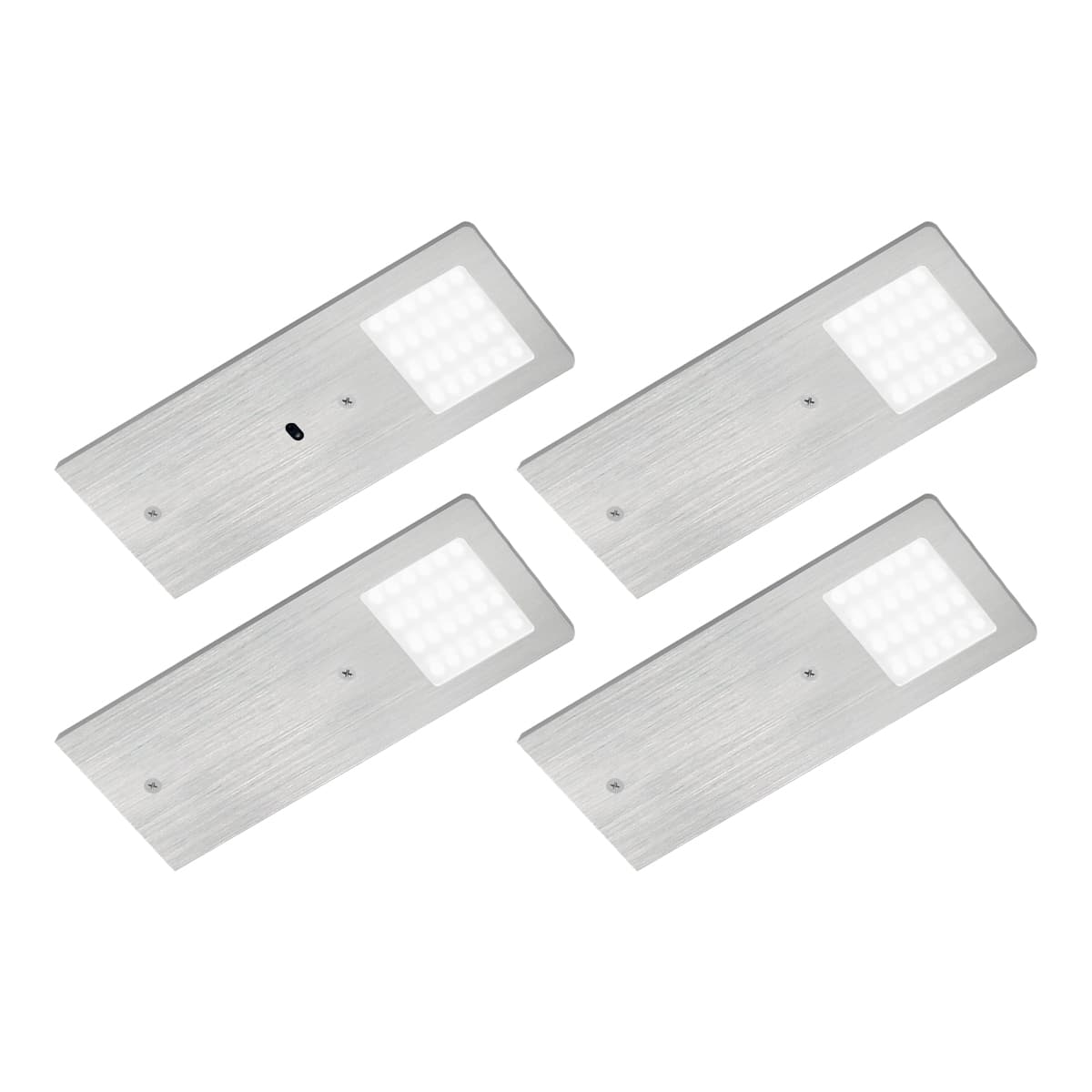  LED Under Cabinet Light 4 PCs 20W 6500K Dimmable with Handwave IR Sensor UC05